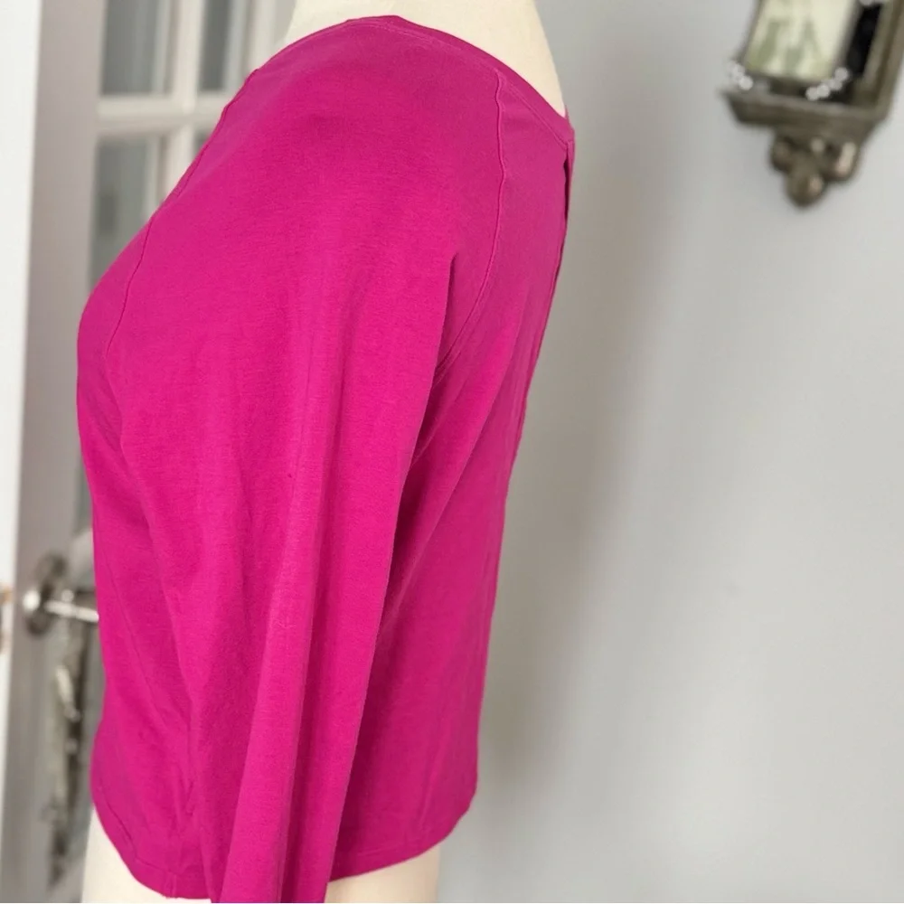 Lululemon LA Keyhole Reversible Long Sleeve Top in Ripened Raspberry